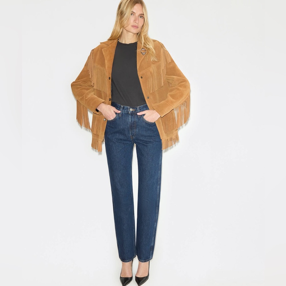 🌵CRIPPLE CREEK🌵WHISKEY FRINGE SUEDED LEATHER JACKET🌵 - Picture 12 of 12
